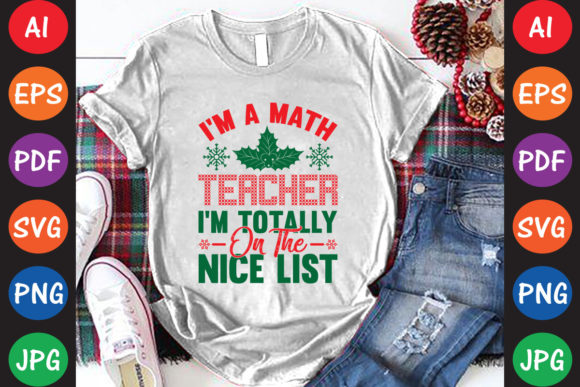 I’m a Math Teacher I’m Totally on the Ni – A Graphics Asset for Creative Branding