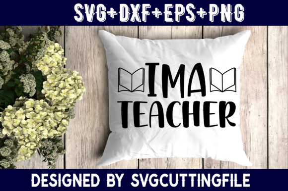 Ima Teacher: A Versatile Graphic Design Asset for Crafts and Creative Projects