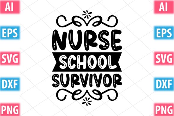 Nurse School Survivor Embroidery Design Review