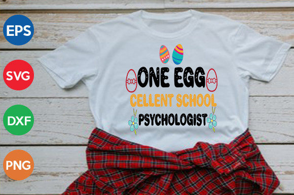 One Egg-Cellent School Psychologist Graphics for Crafts & Branding