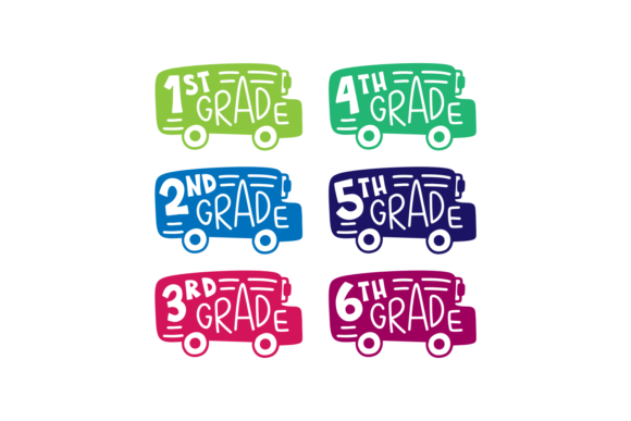 School Bus and Grades SVG: A Graphic Designer’s Take on a Crafts-Friendly Design Asset