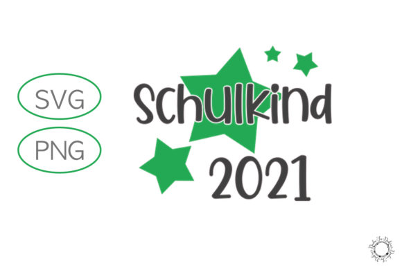 Schulkind 2021 Sterne Star: Ein Grafikdesign-Asset für kreative Handarbeiten